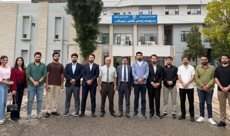 طلبة قسم المحاسبة يزورون المديرية العامة للمحاسبة
