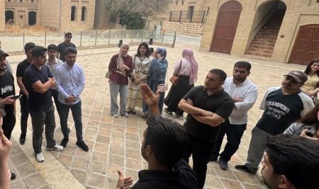 Department of Architectural Engineering Students Conduct Scientific Field Visit to Erbil Citadel