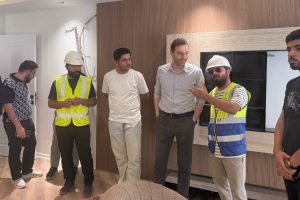 Department of Architectural Engineering Students Conduct a Scientific Field Visit to Unique Tower (1)