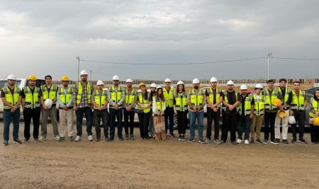 Department of Architectural Engineering Students Conduct a Scientific Visit to Pavilion