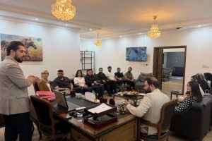 Department of Business Administration Students Visit Mashkhalymal Company