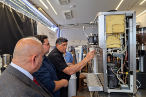Department of Informatics and Software Engineering Students Conduct a Scientific Visit to Robot Café