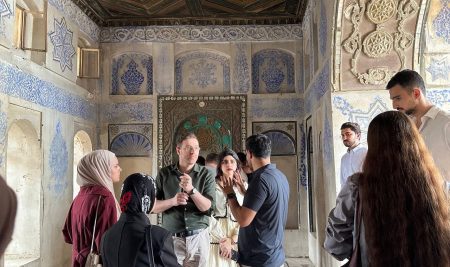 Department of Interior Design Engineering Students Conduct Scientific Field Visit to Erbil Citadel