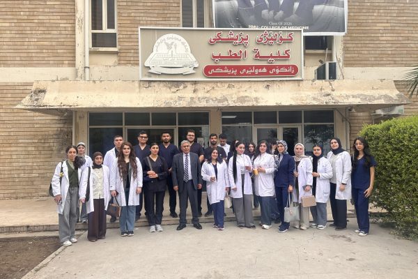 Department of Pharmacy Students Conduct Scientific Visit to the Anatomy Laboratory at Hawler Medical University (1)
