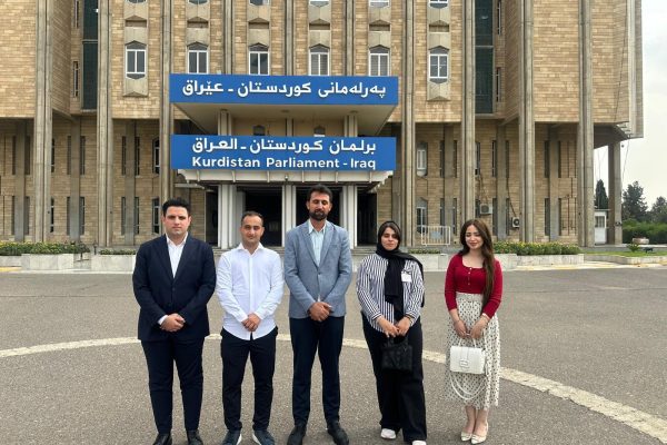 Department of Public Administration Students Conduct Scientific Visit to Kurdistan Parliament (1) (1)