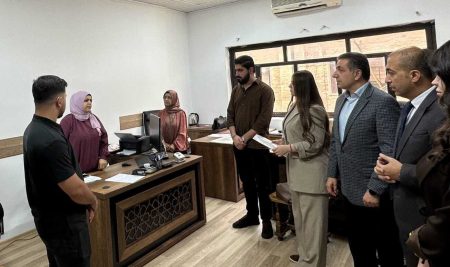 طلبة قسم الإدارة العامة ينظمون زيارة علمية إلى المديرية العامة للتخطيط والمتابعة