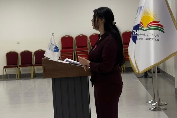 Department of Radiological Imaging Technologies Students Carry Out an Awareness Campaign on Radiation Safety at Zhyar Preparatory School for Girls (2)