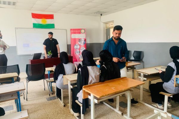 Department of Radiological Imaging Technologies Students Deliver an Awareness Lecture at Lazani Mixed Preparatory School (2)