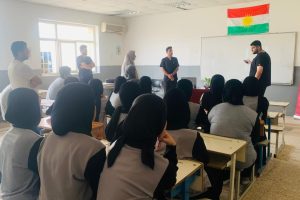 Department of Radiological Imaging Technologies Students Deliver an Awareness Lecture at Lazani Mixed Preparatory School (3)