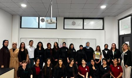 English Language Department Students Conduct Breast Cancer Awareness Activity at Hawler Secondary School