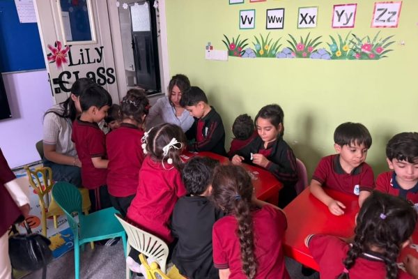 English Language Department Students Conduct a Phonics and Alphabet Competition at Hawler Private Kindergarten (3)