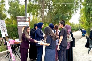 General Education Department Students Conduct Breast Cancer Awareness Activity at Sami Abdulrahman Park and Pink Cafe (2)