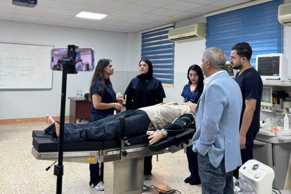 In the Presence of the University President, the Department of Anesthesia Technology Organizes a Scientific Activity in Conjunction with World Anesthesia Day (1)