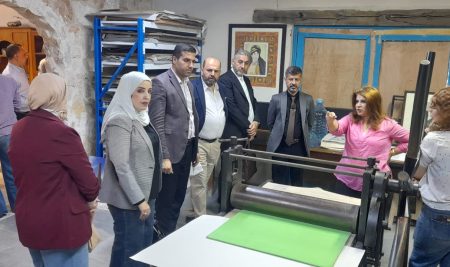 وفد وزارة التجارة العراقية يزور المركز الثقافي في جامعة جيهان–أربيل