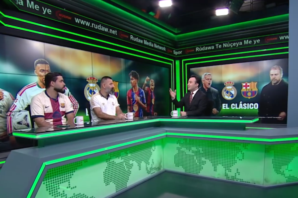 Media Department Student Participates as a Sports Analyst in Live Programs on Kurdistan24 and Rudaw (1)