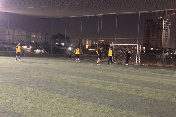 Media Department Students Play a Friendly Football Match Against Speda Satellite Channel (1)