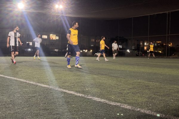 Media Department Students Play a Friendly Football Match Against Speda Satellite Channel (2)