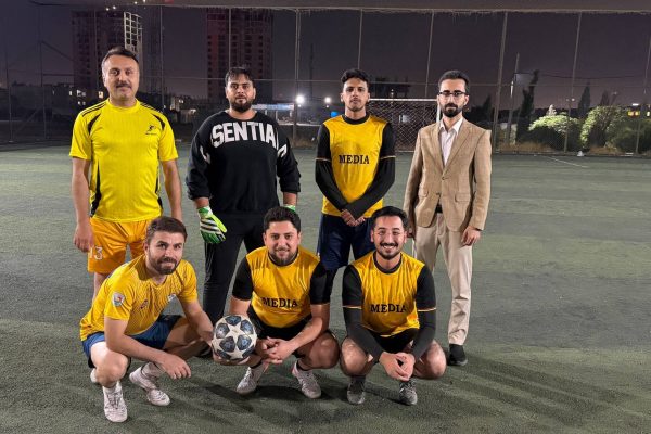 Media Department Students Play a Friendly Football Match Against Speda Satellite Channel (3)