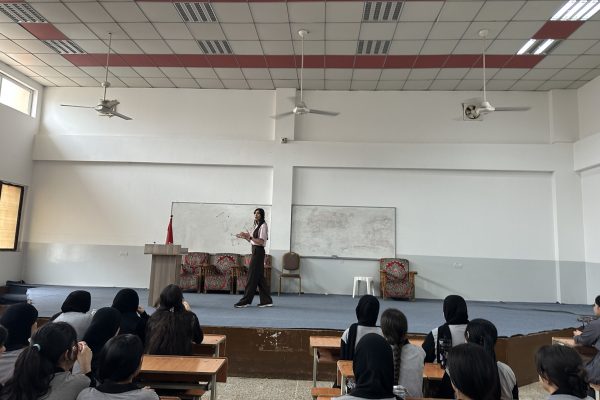 Media Department Students Present a Breast Cancer Awareness Seminar at Vanasi Girls’ High School (2)
