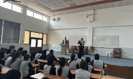 Media Department Students Present a Breast Cancer Awareness Seminar at Vanasi Girls’ High School