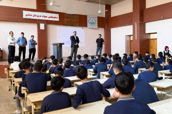 Media Department Students Present a Seminar on the Importance of Teamwork and Cooperation at Mawlawi Primary School (3)
