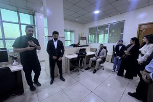 Media Department Students Visit XANI News Agency in Duhok (3)