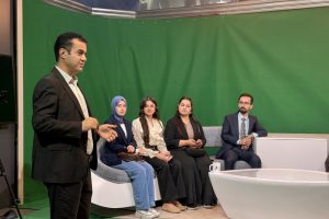 Media Department Students at Cihan University-Erbil Visit Duhok Sports TV Channel (3)