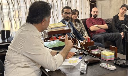 Media Department Students at Cihan University-Erbil Visit Rudaw Media Network Office in Duhok