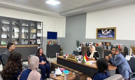 طلبة التحليلات المختبرية الطبية ينظّمون نشاطاً توعوياً في مدرسة فاخر ميرگةسور