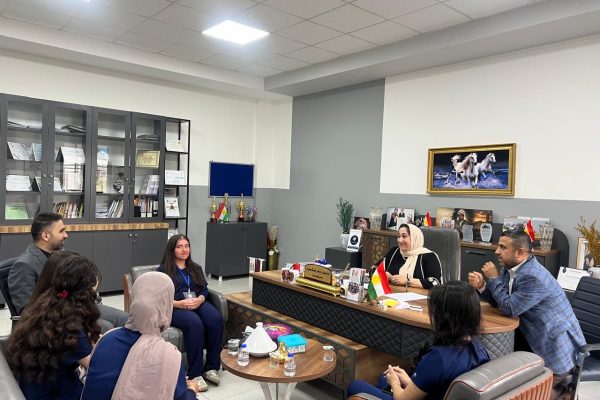 Medical Laboratory Analysis Department Students Hold a Health Awareness Activity at Fakher Mergasur School (2)