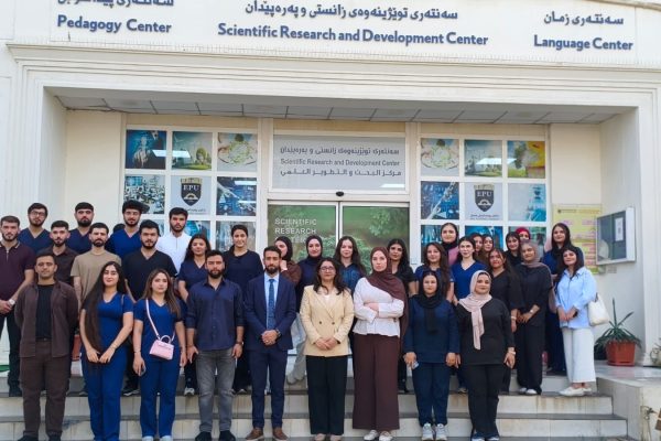 Medical Laboratory Analysis Department Students Visit the Research Center at the Medical Technical College in Erbil (3)