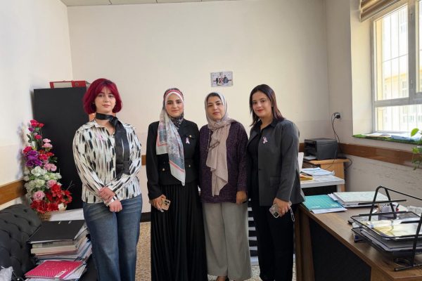 Medical Microbiology Department Students Conduct Breast Cancer Awareness Session at Sharstani Kchan School, Erbil (1)