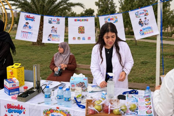 Students of the Department of Medical Biochemical Analysis Conduct a Health Awareness Activity at Peshmerga Park (3)