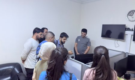 Translation Department Organises an Academic Visit to Al-Fallujah Satellite TV Channel