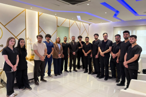 فێرخوازانى کۆلێژی پزیشکیی ددان بە سەردانێکی زانستی بۆ No. 1 Dental Spa Polyclinic بەسەردەکەنەوە (1)