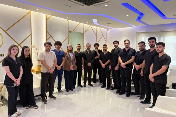 فێرخوازانى کۆلێژی پزیشکیی ددان بە سەردانێکی زانستی بۆ No. 1 Dental Spa Polyclinic بەسەردەکەنەوە (1)